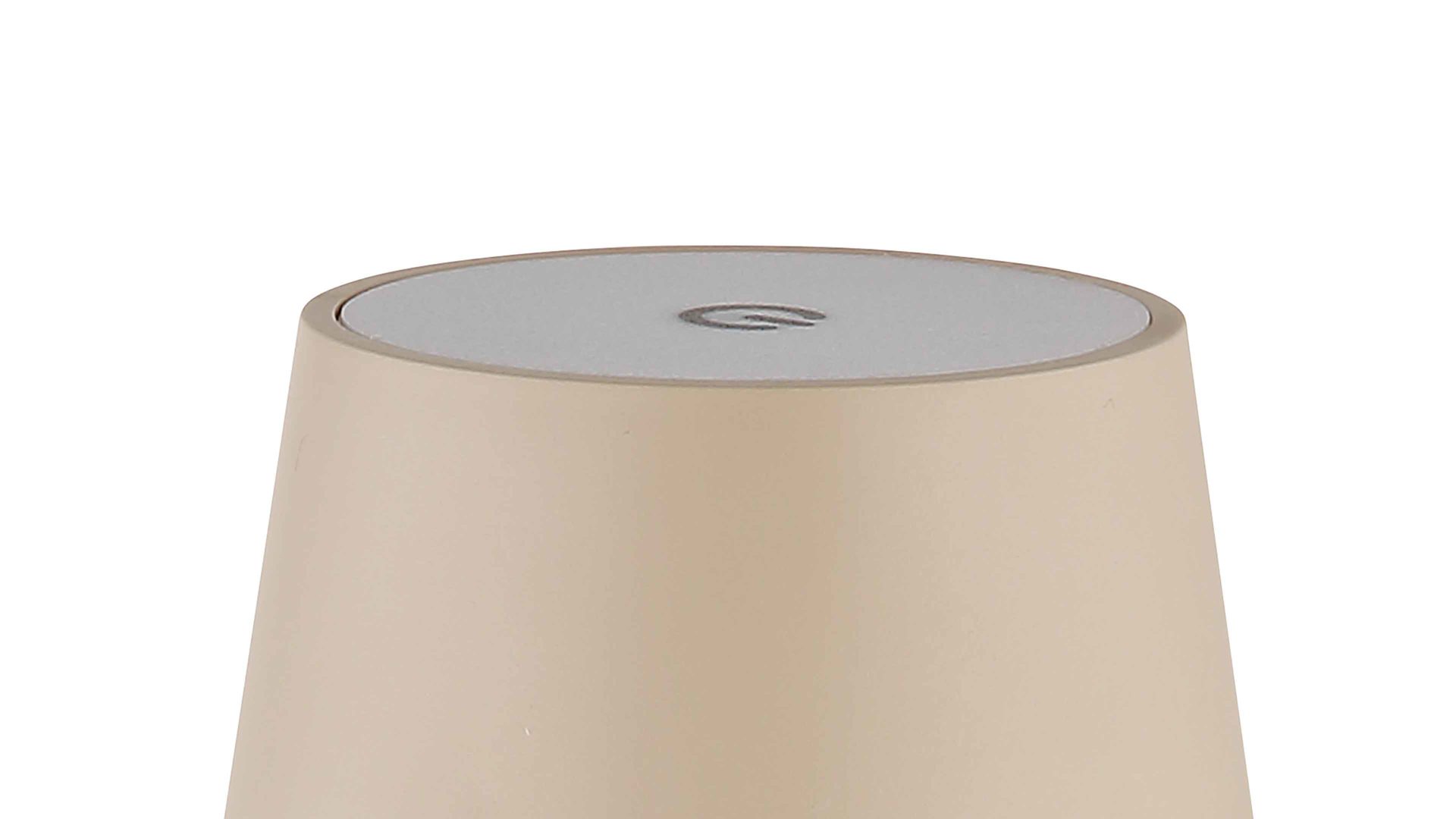 Tischleuchte Globo lighting aus Metall in Beige GLOBO LED-Tischleuchte Vannie sandfarbenes Metall - Höhe ca. 36 cm