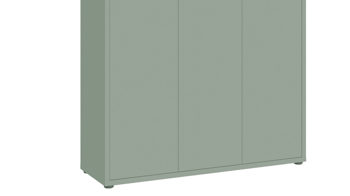 Schuhschrank Forte® aus Holz in Grün Schuhschrank Alice Springs Salbei Grün – ca. 109 x 192 cm