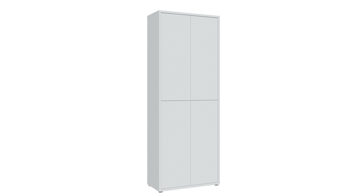 Schuhschrank Forte® aus Holz in Hellgrau Schuhschrank Alice Springs Hellgrau – ca. 74 x 192 cm