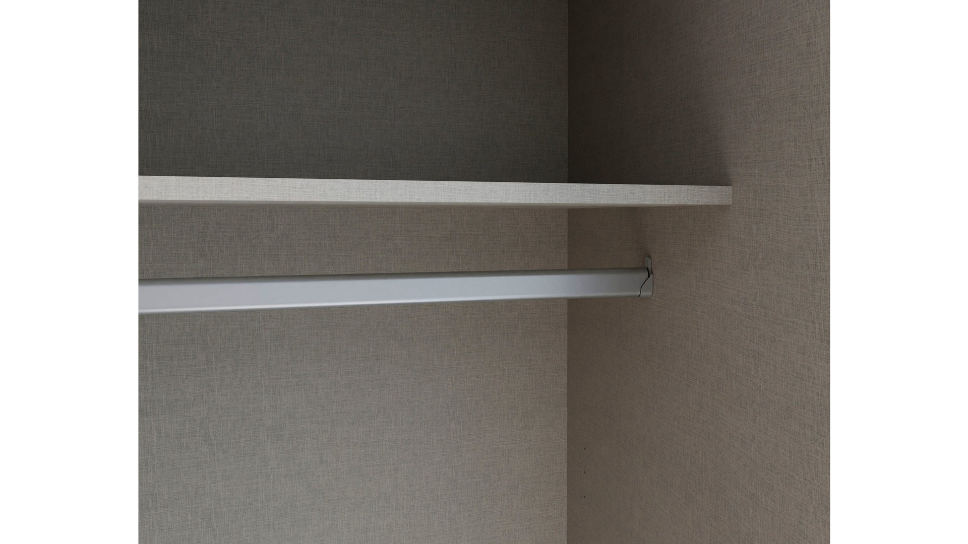 Kleiderschrank Forte® aus Holz in Weiß Kleiderschrankprogramm Schach & Matt - Kleiderschrank Weiß & Puccini Eiche – ca. 150  x 190 cm