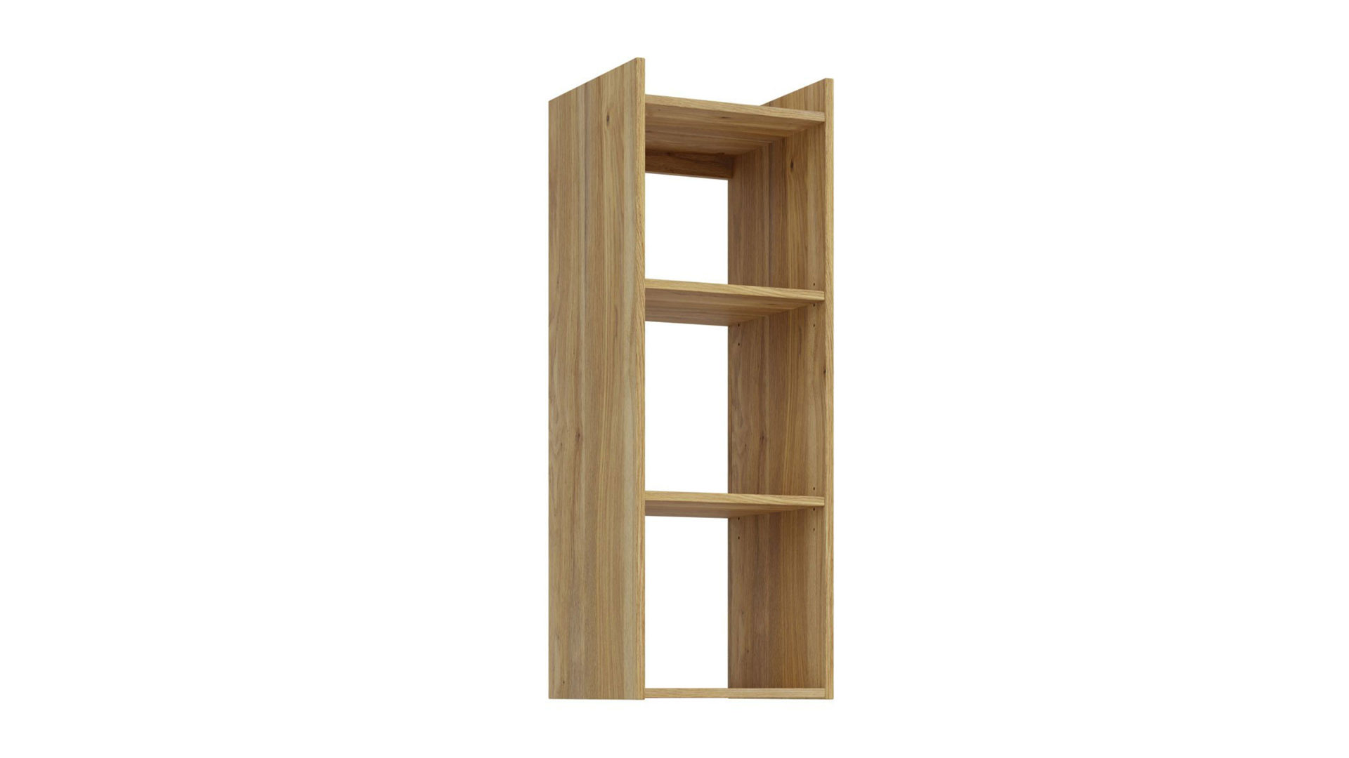 Regal Forte® aus Holz in Holzfarben Jugendprogramm Whenua Young Room - Wandregal Mauvella Eiche – ca. 34 x 96 cm