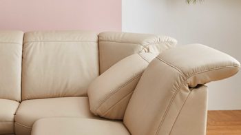 Funktion Steinpol polsteria aus Metall in Transparent Polstermöbel Serie Senturo System - Relaxrücken für Winkeleckelemente