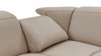 Funktion Steinpol polsteria aus Metall in Transparent Polstermöbel Serie Senturo System - Relaxrücken für Winkeleckelemente