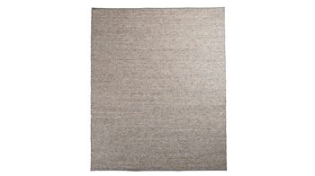 Handwebteppich Interliving aus Naturfaser in Hellbraun Interliving Teppich Serie B-8003 hellbraun melierte Schurwolle – ca. 250 x 290 cm