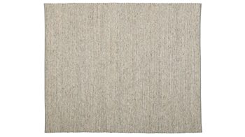 Handwebteppich Interliving aus Naturfaser in Hellbraun Interliving Teppich Serie B-8003 hellbraun melierte Schurwolle – ca. 70 x 300 cm