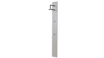 Wandgarderobe Interliving aus Holz in Hellgrau Interliving Garderobe Serie 6012 - Wandgarderobe INL-802 graubeiger Mattlack - ca. 20 x 180 cm