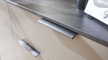 Garderoben-Set Interliving aus Holz in Schwarz Interliving Garderobe Serie 6012 - Garderoben-Set Räuchereiche & graubeiger Mattlack - dreiteilig