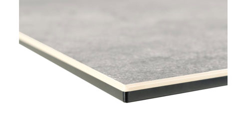 Esstisch Actona group aus Keramik in Grau Esstisch Heaven Grau & Metall - ca. 160 x 90 cm