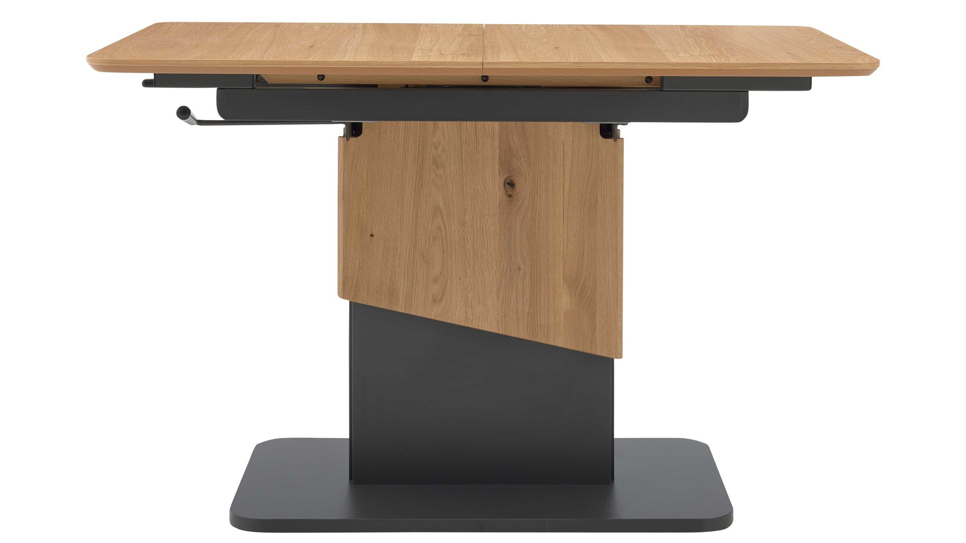 Couchtisch Interliving aus Holz in Holzfarben Interliving Couchtisch Serie 6223 - Couchtisch Wildeiche & Graphitschwarz - ca. 120 x 70 cm