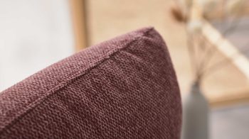 Relaxsessel Interliving aus Stoff in Rosa Interliving Sessel Serie 4504 pastellvioletter Bezug GCP 8 & Edelstahl