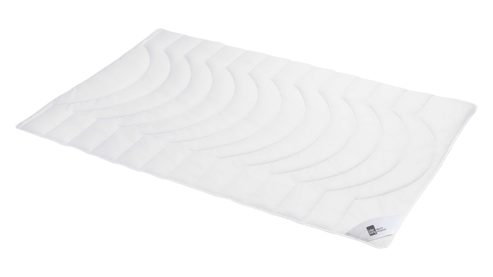 Faserdecke Interliving aus Stoff in Weiß Interliving Bettdecke Serie 9201 - Sommerdecke extraleicht, ca. 500 g - ca. 155 x 220 cm