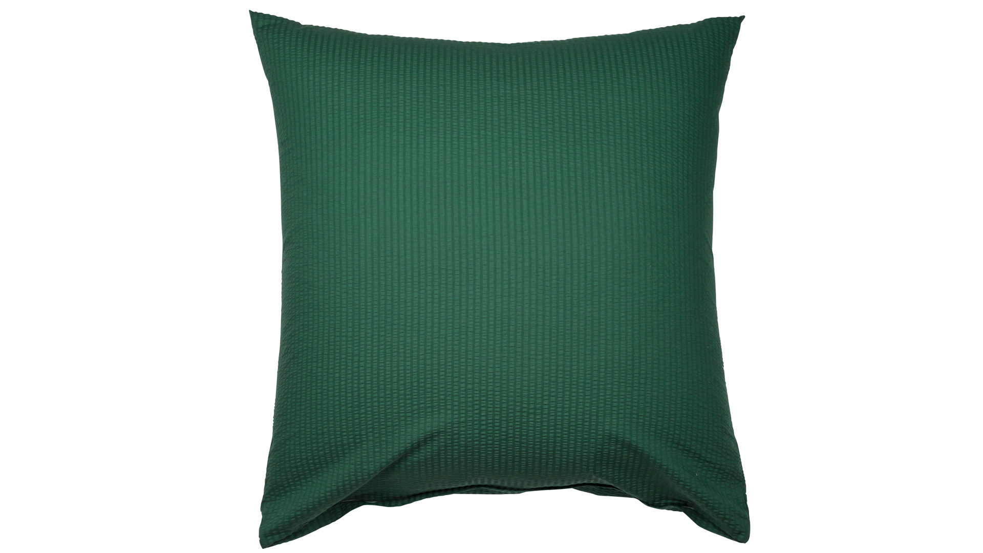 Bettwäsche-Set Janine® aus Naturfaser in Dunkelgrün Janine® Bettwäsche-Set waldgrün – ca. 200 x 200 cm