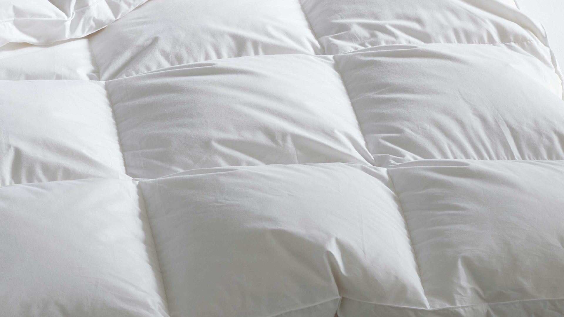 Daunendecke Interliving aus Stoff in Weiß Interliving Bettdecke Serie 9205 - Daunendecke als Aussenstegdecke warm, ca. 920 g Daunen - ca. 155 x 200 cm