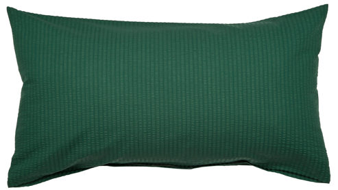Kissenbezug /-hülle Janine® aus Naturfaser in Dunkelgrün Janine® Kissenbezug waldgrün – ca. 40 x 80 cm
