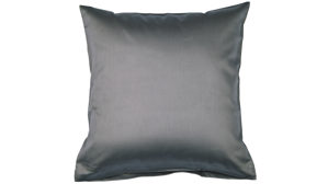 Bettwäsche-Set Janine® aus Naturfaser in Anthrazit Janine® Bettwäsche-Set Anthrazit - ca. 155 x 220 cm