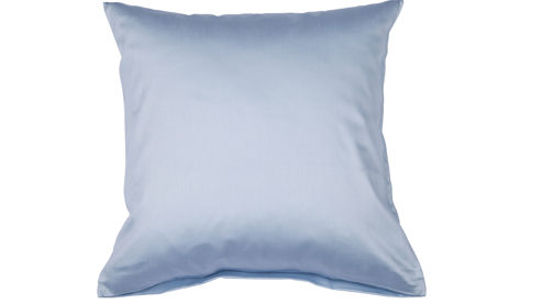 Bettwäsche-Set Janine® aus Naturfaser in Mittelblau Janine® Bettwäsche-Set Perlblau - ca. 155 x 220 cm