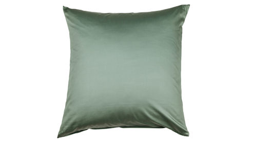 Bettwäsche-Set Janine® aus Naturfaser in Smaragd Janine® Bettwäsche-Set Salbeigrün - ca. 135 x 200 cm