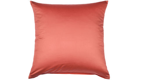 Bettwäsche-Set Janine® aus Naturfaser in Hellrot Janine® Bettwäsche-Set Marsala - ca. 200 x 200 cm