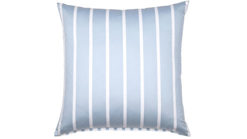 Bettwäsche-Set Janine® aus Naturfaser in Mittelblau Janine® Bettwäsche-Set Perlblau - ca. 155 x 220 cm