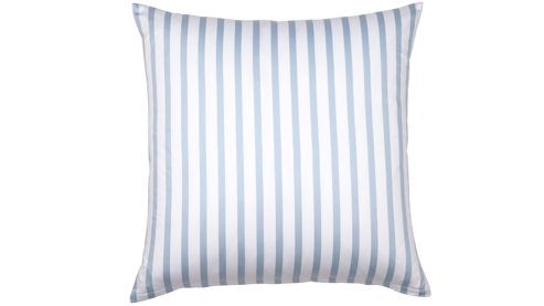 Bettwäsche-Set Janine® aus Naturfaser in Mittelblau Janine® Bettwäsche-Set Perlblau - ca. 135 x 200 cm