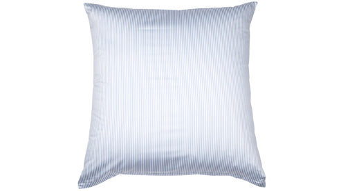 Bettwäsche-Set Janine® aus Naturfaser in Mittelblau Janine® Bettwäsche-Set Perlblau - ca. 155 x 220 cm