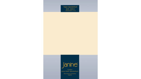 Spannbettlaken Janine® aus Stoff in Offwhite Janine® Spannbettlaken Leinen – ca. 150 x 200 cm