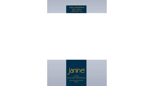 Spannbettlaken Janine® aus Stoff in Weiß Janine® Spannbettlaken Weiß - ca. 200 x 200 cm