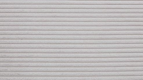 Ecksofa KAWOO aus Stoff in Hellgrau KAWOO Serie 7544 - Ecksofa mit Kopfteilverstellung hellgrauer Breitcord GCT 9 - Stellfläche ca. 326 x 187 cm