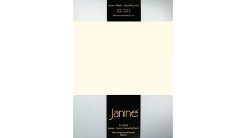 Spannbettlaken Janine® aus Stoff in Natur Janine® Spannbettlaken Natur - ca. 100 x 200 cm