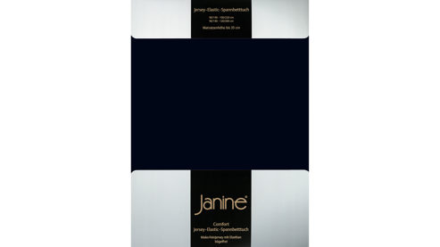 Spannbettlaken Janine® aus Stoff in Schwarz Janine® Spannbettlaken Schwarz - ca. 200 x 200 cm