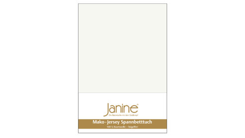 Spannbettlaken Janine® aus Stoff in Ecru Janine® Spannbettlaken Ecru - ca. 200 x 200 cm