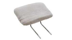 Kopfstütze Megapol aus Stoff in Beige Polsterprogramm VS-MP1028 - Comfort-Kopfstütze naturfarbener Cord - Länge ca. 44 cm