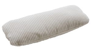 Einzelkissen Megapol aus Stoff in Beige Polsterprogramm VS-MP1028 - Nierenkissen naturfarbener Cord - ca. 58 x 25 cm