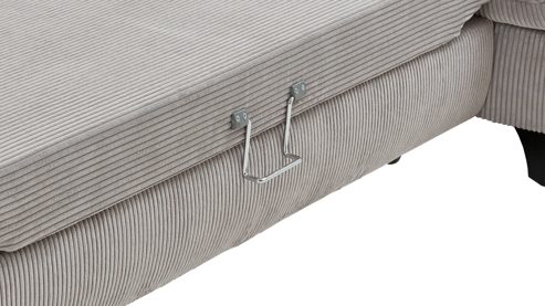 Funktion Megapol aus Metall in Transparent Polsterprogramm VS-MP1028 - Bettfunktion manuell