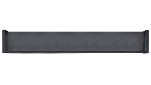 Wandregal MIVIVO aus Holz in Dunkelgrau MIVIVO Wohnmöbel Juno - Wandregal Grau - Länge ca. 150 cm