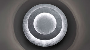 Deckenleuchte Paul neuhaus aus Metall in Silber Paul Neuhaus LED-Deckenleuchte Nevis silberfarbenes, gehämmertes Metall – Durchmesser ca. 27 cm