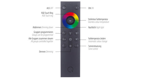 Deckenleuchte Paul neuhaus aus Metall in Metallfarben Paul Neuhaus Q®-INIGO - Deckenlampe Stahl & Acryl – Länge ca. 60 cm