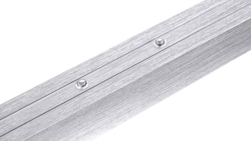 Pendelleuchte Paul neuhaus aus Metall in Metallfarben Paul Neuhaus Hängelampe Adriana aluminiumfarbener Stahl – Länge ca. 120 - 179 cm