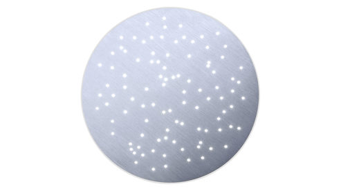 Deckenleuchte Paul neuhaus aus Metall in Metallfarben Paul Neuhaus Deckenlampe Q®-NIGHTSKY Aluminium & Kunststoff – Durchmesser ca. 48 cm
