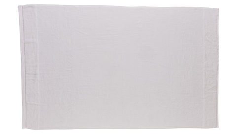 Duschhandtuch Interliving aus Naturfaser in Weiß Interliving Handtuch Serie 9108 - Duschtuch weiße Baumwolle  - ca. 100 x 150 cm