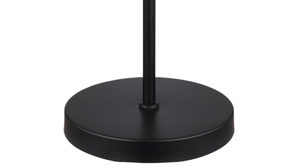 Stehleuchte Globo lighting aus Glas in Schwarz GLOBO Stehleuchte Gorley rauchfarbenes Glas & Metall – Höhe ca. 152 cm