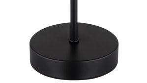 Tischleuchte Globo lighting aus Glas in Schwarz GLOBO Tischleuchte Gorley rauchfarbenes Glas & Metall – Höhe  ca. 38 cm