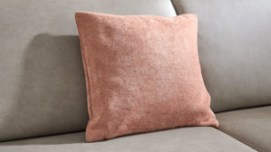 Kissenbezug /-hülle Interliving aus Stoff in Rosa Interliving Kissen Serie 9124 - Kissenhülle roséfarbene Chenille - ca. 40 x 40 cm