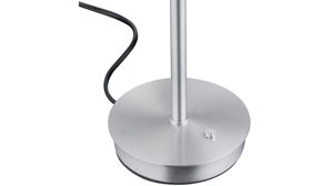 Tischleuchte B-leuchten aus Glas in Weiß B-LEUCHTEN LED-Tischleuchte Abby Weiß & Aluminium - Höhe ca. 34 cm