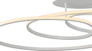 Deckenleuchte Just light. (leuchtendirekt) aus Kunststoff in Weiß JUST LIGHT. Deckenleuchte Lumaca Weiß - ca. 80 x 31 cm