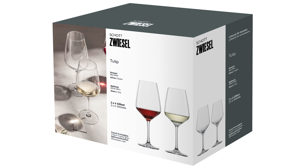 Glas-Set Zwiesel glas aus Glas in Transparent SCHOTT ZWIESEL Weinglas-Set Tulip Tritan®-Kristallglas – vierteilig