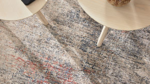 Webteppich Roomio® aus Kunstfaser in Mehrfarbig Roomio® Teppich No. 8303 mehrfarbig gemustert - ca. 133 x 190 cm