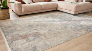 Webteppich Roomio® aus Kunstfaser in Mehrfarbig Roomio® Teppich No. 8303 mehrfarbig gemustert - ca. 133 x 190 cm