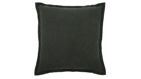 Kissenbezug /-hülle Roomio® aus Stoff in Dunkelgrün Roomio® Kissenhülle No. 9401 khakifarbener Samt - ca. 45 x 45 cm