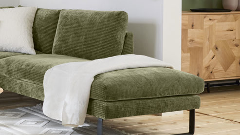 Wohndecke Roomio® aus Stoff in Weiß Roomio® No. 9412 - Wohndecke sternweißes Mischgewebe - ca. 150 x 200 cm